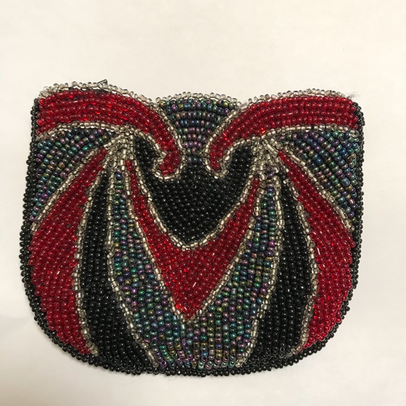 Vintage Handbags - Art Deco Vintage Beaded Bag